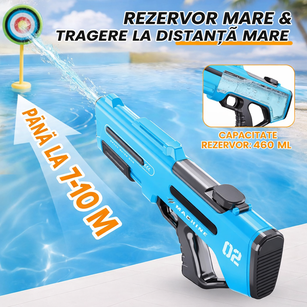 Pistol cu Apă Electric – Space Water Gun Machine 02