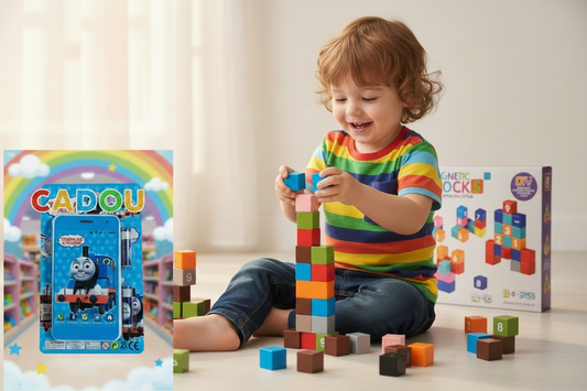 Cuburi Magnetice Educaționale - 85 Bucăți