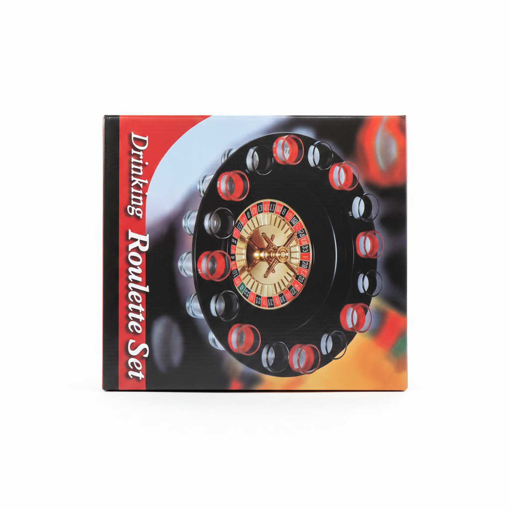 Drinking Roulette Set – Joc de Petrecere cu Pahare Shot