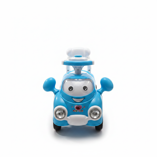 Mașinuță Baby Car Albastră - fundal alb