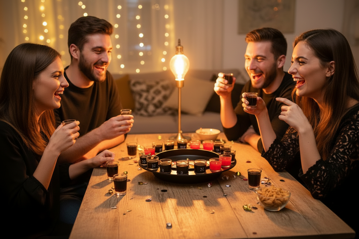 Drinking Roulette Set - lifestyle cupluri