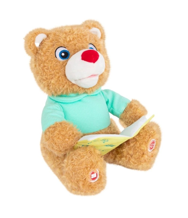 Jucarie de plus interactiva Ursuletul Toto Povesteste si canta