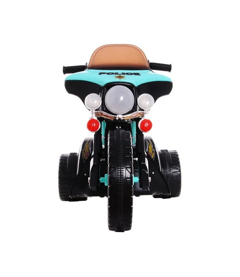 Motocicleta electrica de politie pentru copii, Lumini LED si Sunete