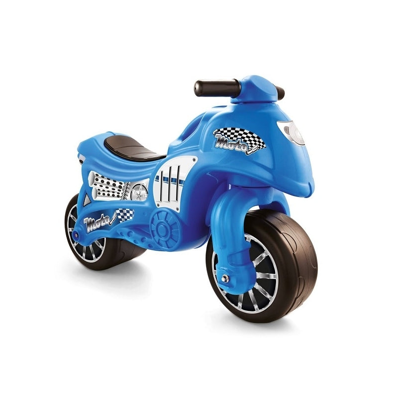 Motocicleta fara pedale,albastru