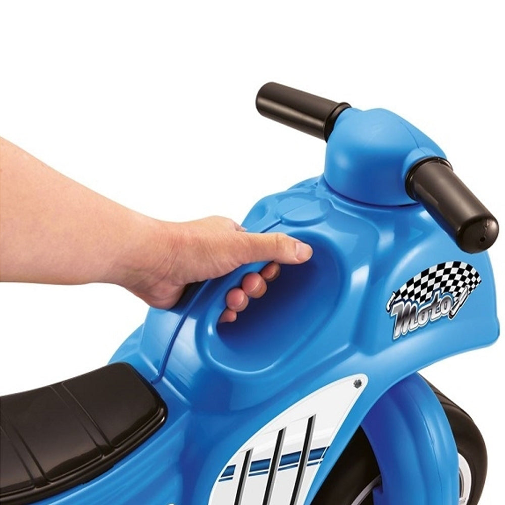 Motocicleta fara pedale,albastru