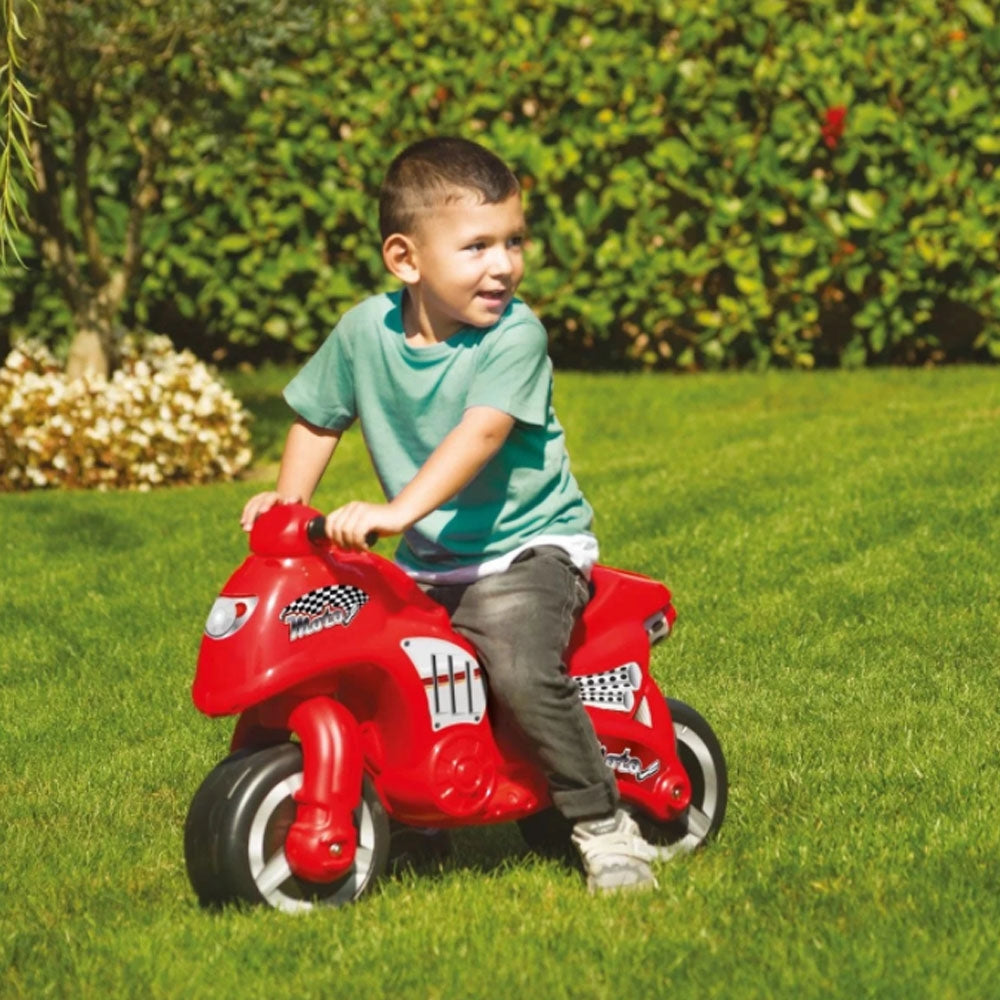 Motocicleta fara pedale,rosu
