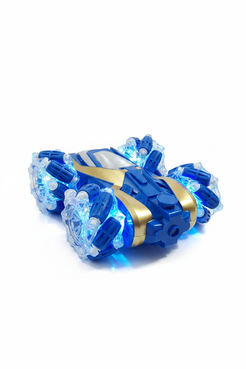 Mașinuță Electrică de Cascadorii cu Vapori de Apă – RC Stunt Car 2.4GHz, Acumulator Inclus, 3 ani+