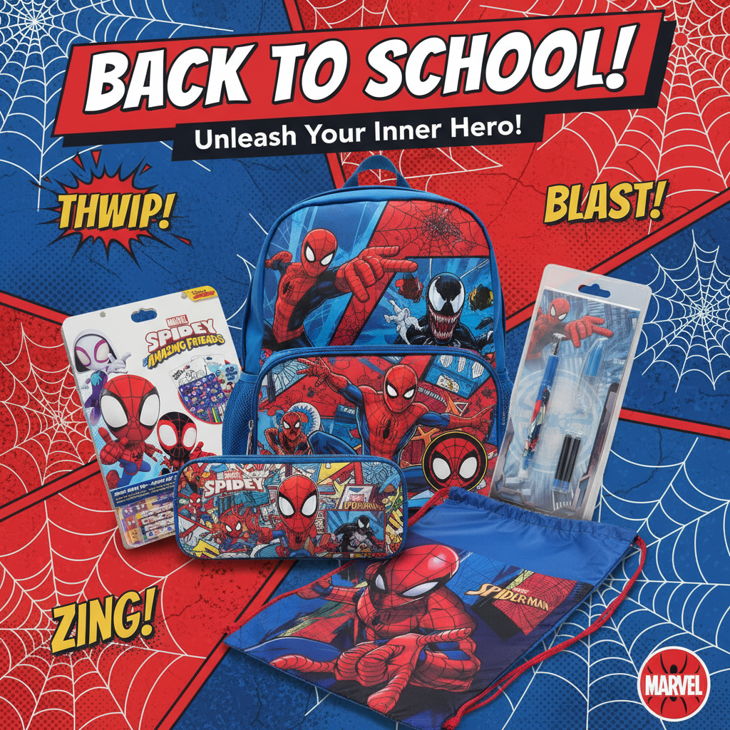 Set Școlar Spider-Man